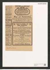 Diatomeae indet. Zeichnungen Sammlung Grunow (NHMW-BOT-W0372517)